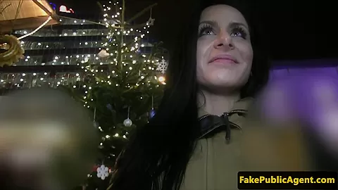 Pickedup european amateur paid for spunk in mouth