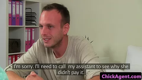 dame casting agent doggystyled to pay bills