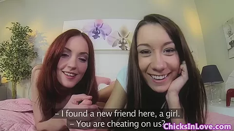 redhead european les fingerfucking bffs wet vagina