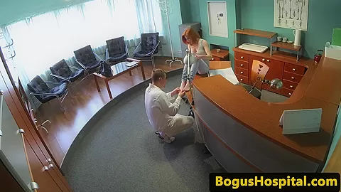 euro ginger patient railed in waitingroom