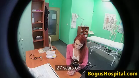 ginger european patient sucking docs rod