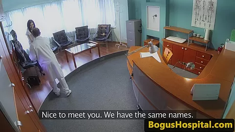 Amateur european patient fucked from behind