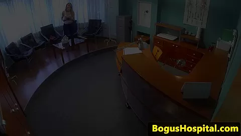 euro patient fingerfucked and banged by doctor
