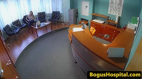 euro patient fingerfucked and banged by doctor