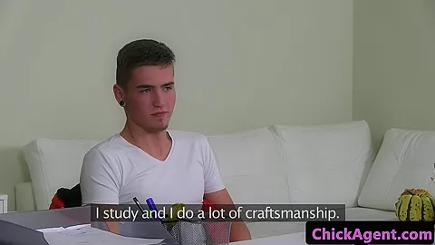 audition hottie slams auditioning client