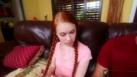 Redhead teen 18+ Loves Big Cock in Her Pussy