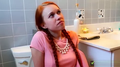 Redhead teen 18+ Loves Big Cock in Her Pussy