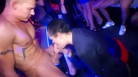 Real amateur eurobabes facialized by strippers