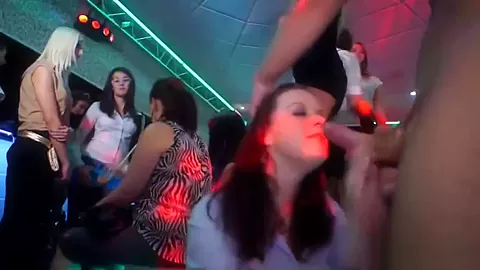 Real amateur eurobabes facialized by strippers