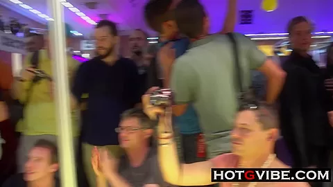 Spanish Lesbians Public Exhibition