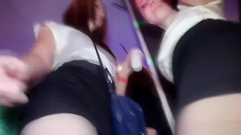 Amateur euroteen party babes get down closeup