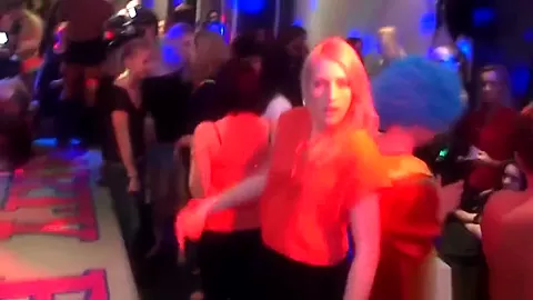 Amateur euroteen party babes get down closeup