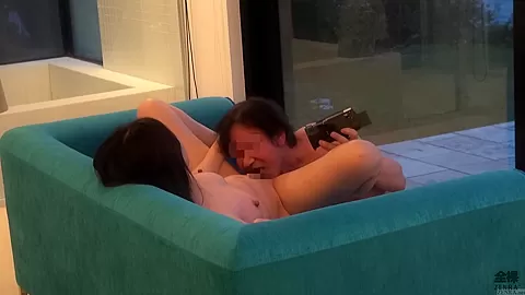 Japanese female employee filming JAV directors filming their own movies