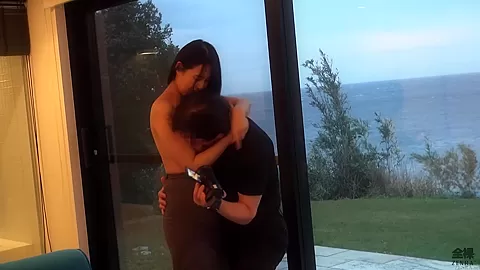 Japanese female employee filming JAV directors filming their own movies