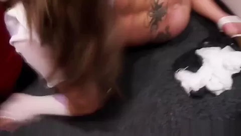 Amateur european fingered before sucking dick