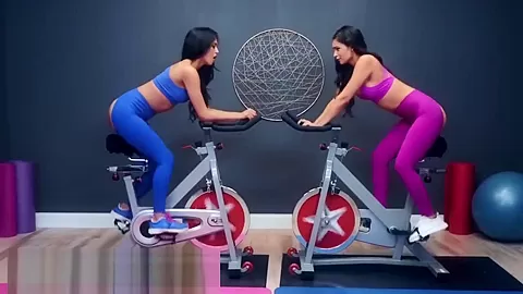 Reality Kings - Big butt Lesbians teens 18+ eat ass at the gym