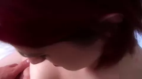 FUCKING MY 18YO FRENCH BIG TITS REDHEAD GIRLFRIEND