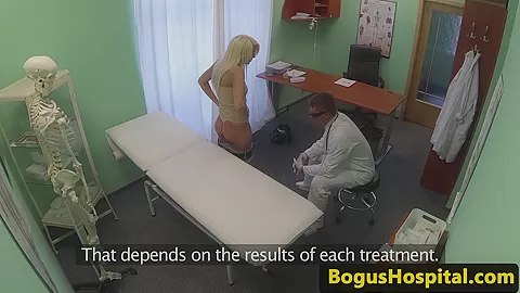 Euro patient pussylicked and fucked