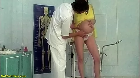 skinny preggo milf fucked by her doctor