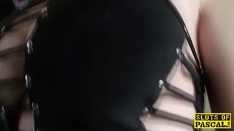 Humiliated uk sub spanked hard and ass plowed