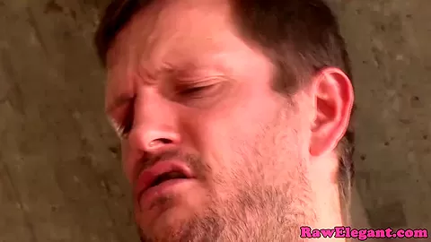 Assfucked eurobabe jizzed on by masseur
