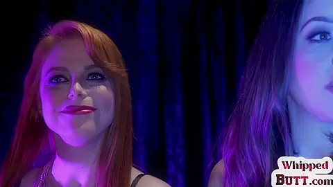 BDSM lezdoms whip and facesit sub in ***after casting