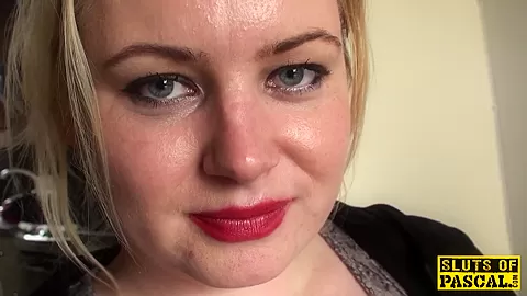 Throatfucked UK sub spanked until red raw
