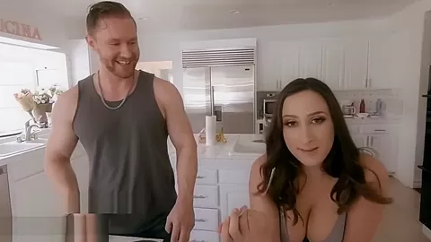 ADULT TIME You Get Cucked by Your Wife & Step brother POV