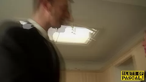 Real british sub slammed with hard cock