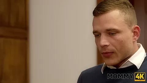 MOMMY4K. Test His Cock
