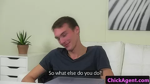 fetish casting agent sucks penis until sperm