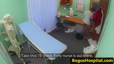 euro babe pussylicked by the doctor