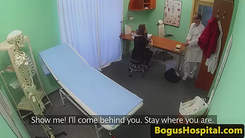 euro babe pussylicked by the doctor