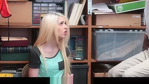 Shoplyfter- teen 18+ Thief Fucked While Step dad Watches