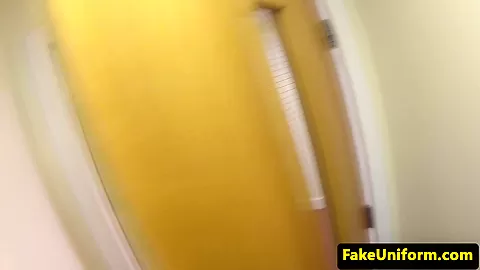 Facialized conartist rams cop on sofa