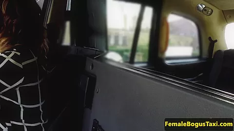 glamourous woman cabbie slammed and orally pleasured
