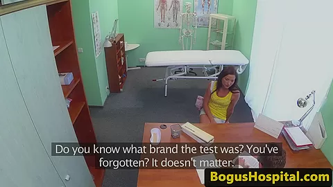 Euro patient licked out by horny doctor