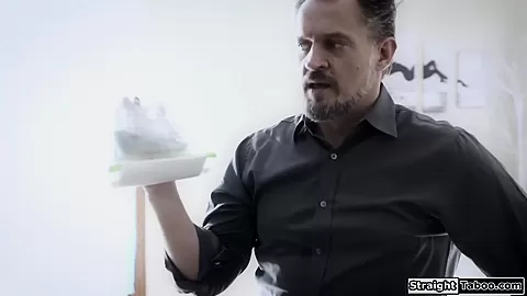 You are not really having a boner from spanking me stepdad?
