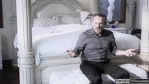 You are not really having a boner from spanking me stepdad?