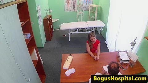 Russian tourist pussyfucked by doctors dick