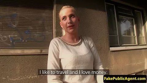 Cocksucking euro fucks a stranger in a park