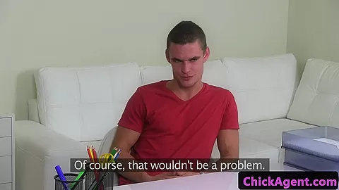 reallife casting agent pussylicked and fucked