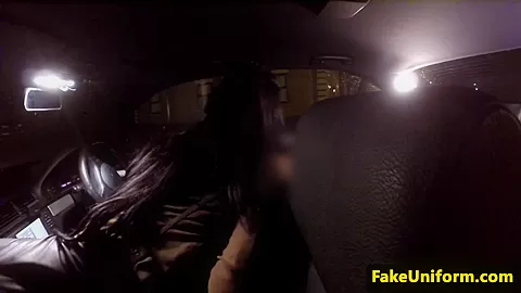 Ballsucking brit swallowing real cops cum