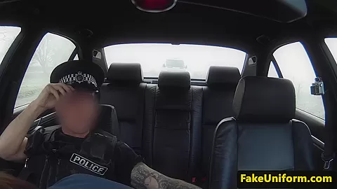 Cheating gf plowed in public by real cop