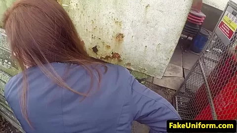 Cheating gf plowed in public by real cop
