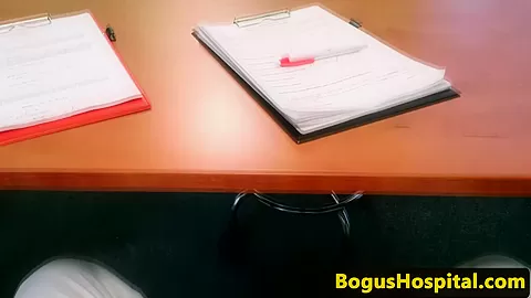 Real euro squirts while fingered by doctor