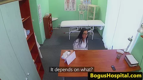 blowjob euro nurse fingerfucked by doctor
