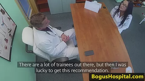 blowjob euro nurse fingerfucked by doctor