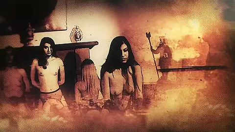 Four girls get punished and teased