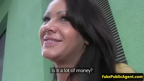 Euro babe doggystyled by fake agent